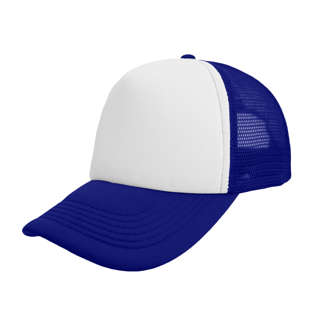 ROYAL/WHITE FOAM TRUCKER