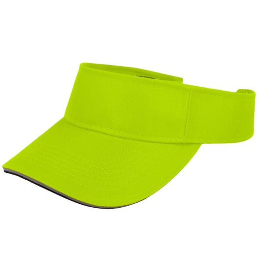 LIME SUN VISOR
