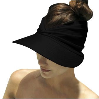 PONYTAIL VISOR BLACK