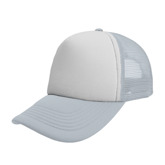GREY/WHITE FOAM TRUCKER