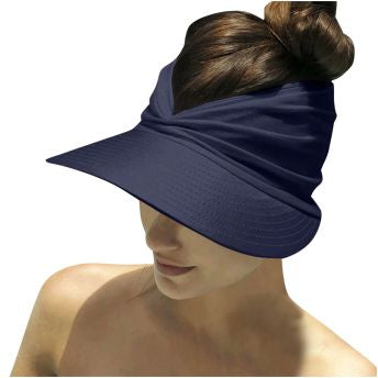 PONYTAIL VISOR NAVY