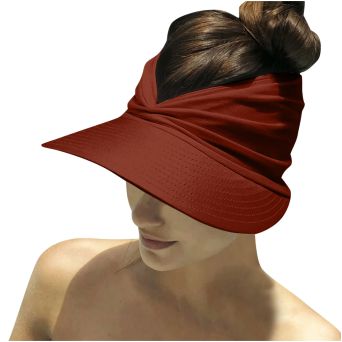 PONYTAIL VISOR RUST