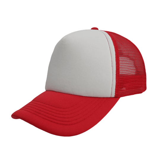 RED/WHITE FOAM TRUCKER