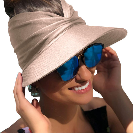 PONYTAIL VISOR SALMON