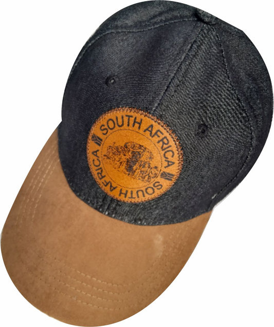 SA LEATHER PACH BLACK/STONE